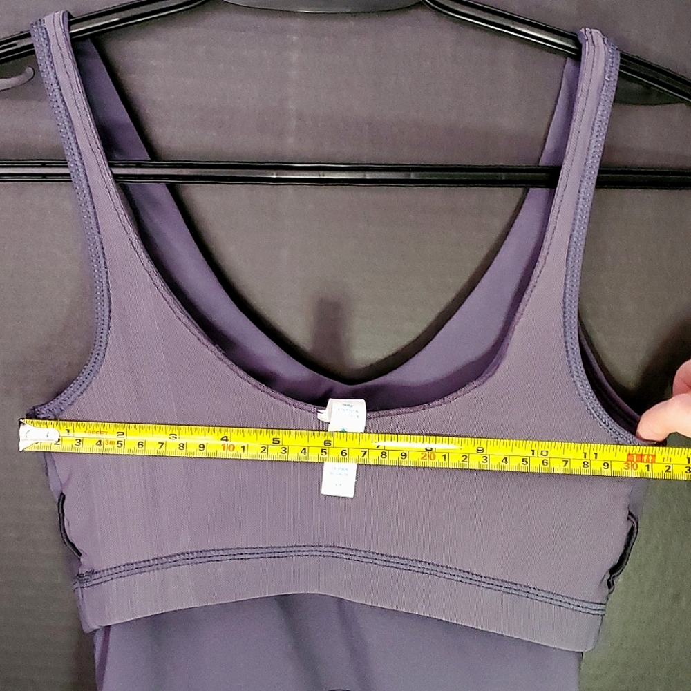 Athletic Sports Bra Crop Top, Size 4 - Picture 10 of 12